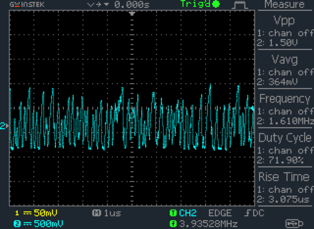 Random electrical analog signal